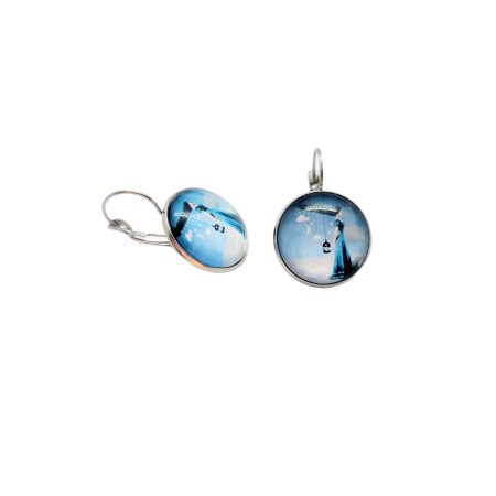 Earrings steel silver Dream Girl